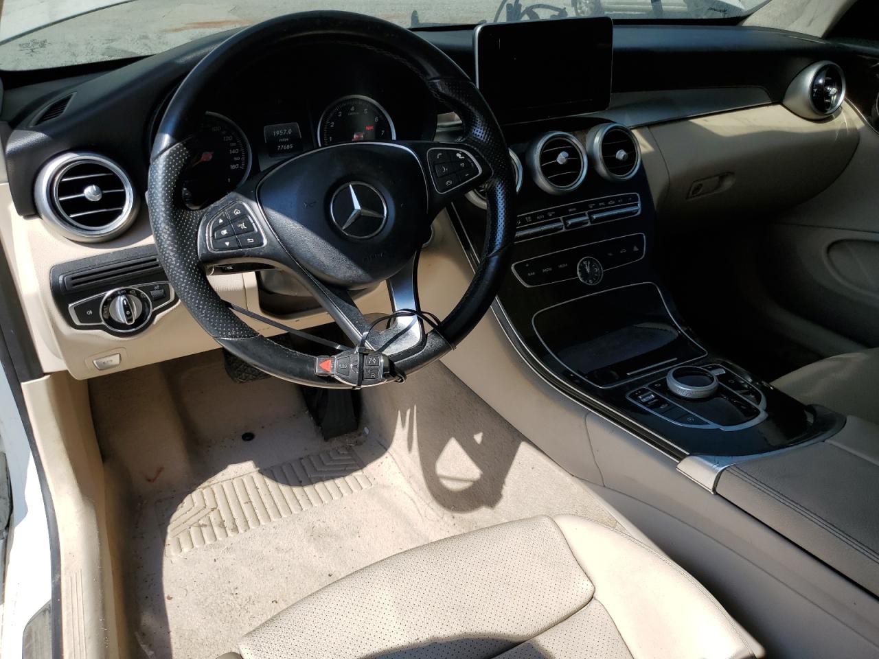 2017 Mercedes-Benz C 300 4Matic VIN: WDDWJ4KB7HF333243 Lot: 66753934