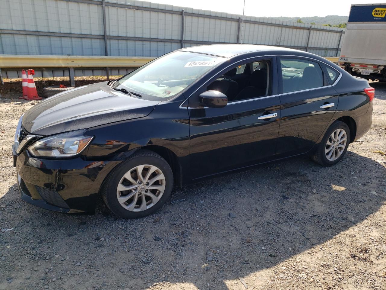 2019 Nissan Sentra S VIN: 3N1AB7AP1KL627432 Lot: 68628094