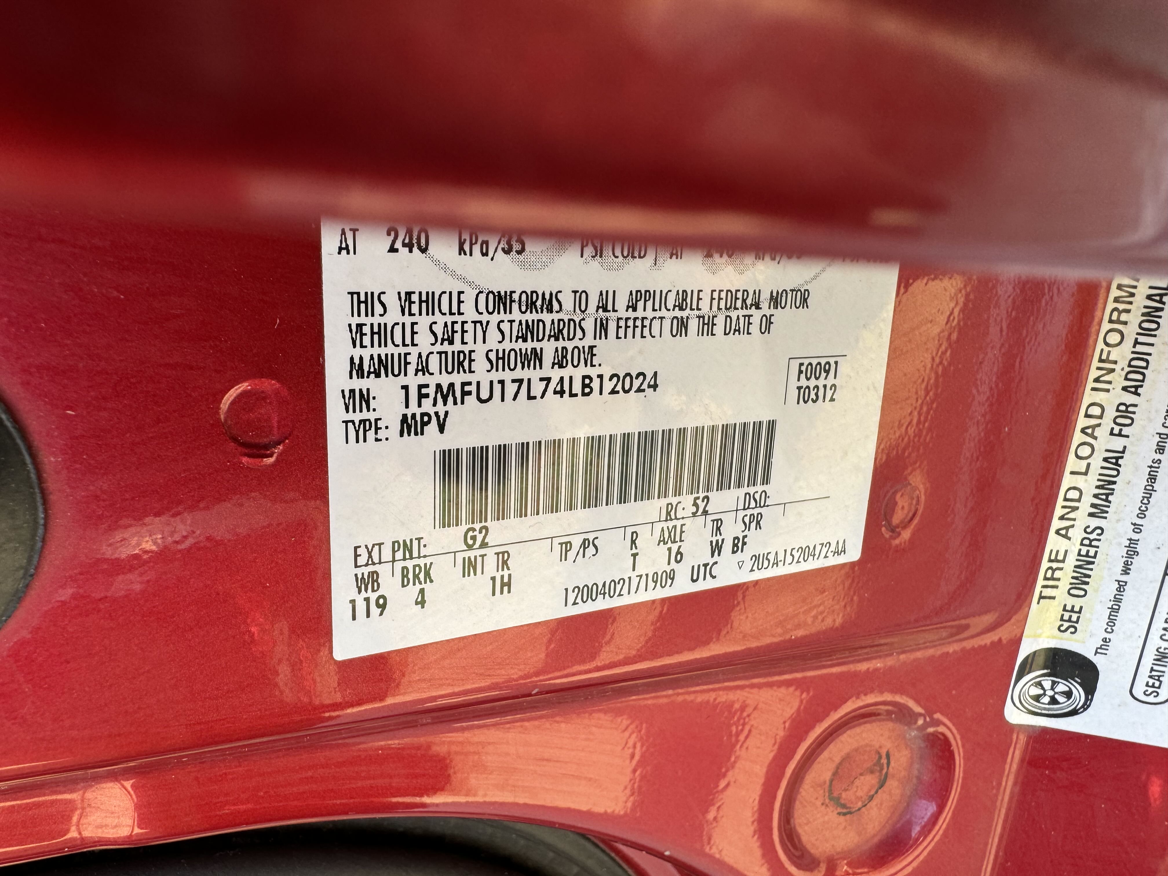 1FMFU17L74LB12024 2004 Ford Expedition Eddie Bauer