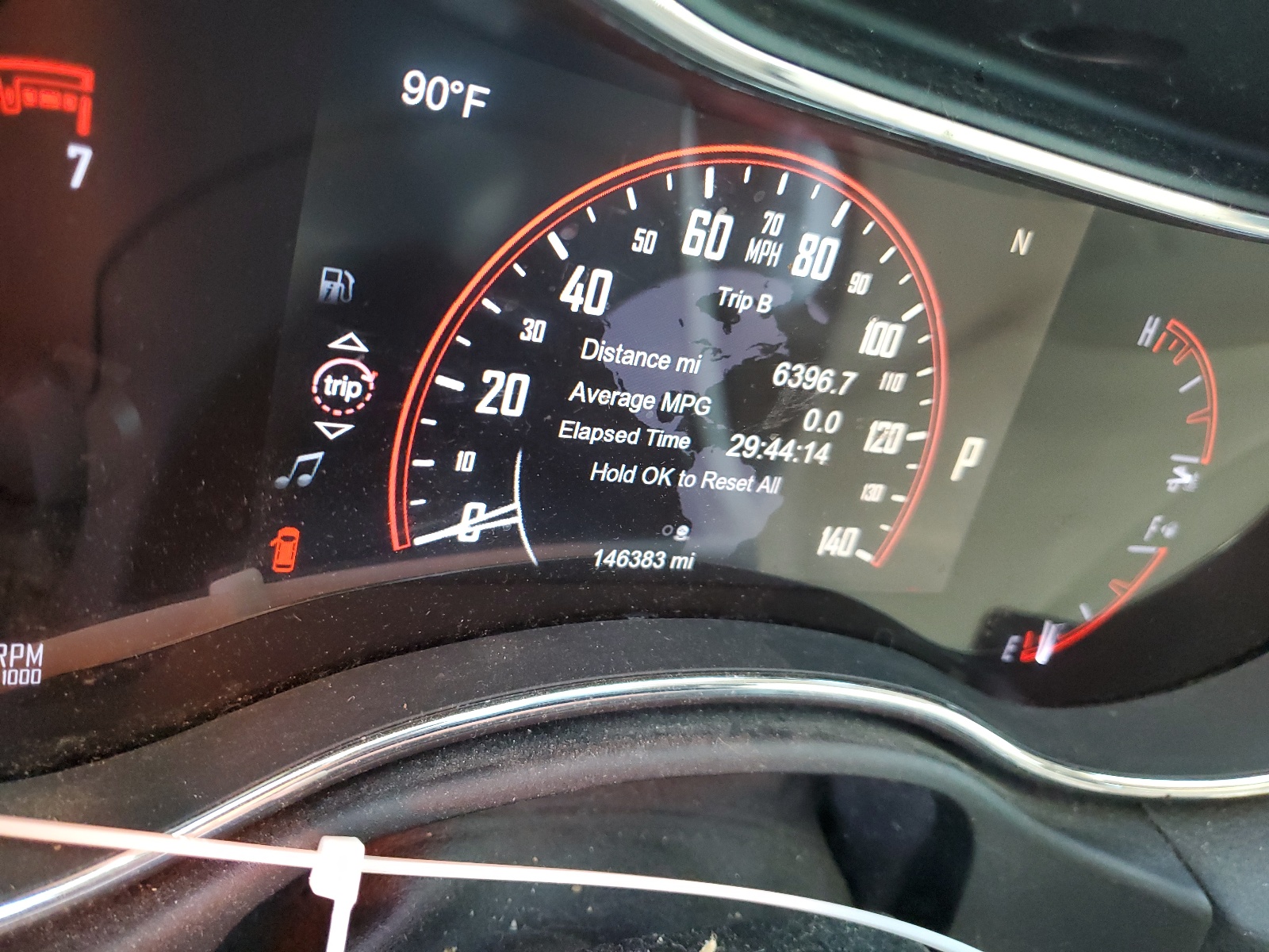 1C4RDHAG0EC596626 2014 Dodge Durango Sxt