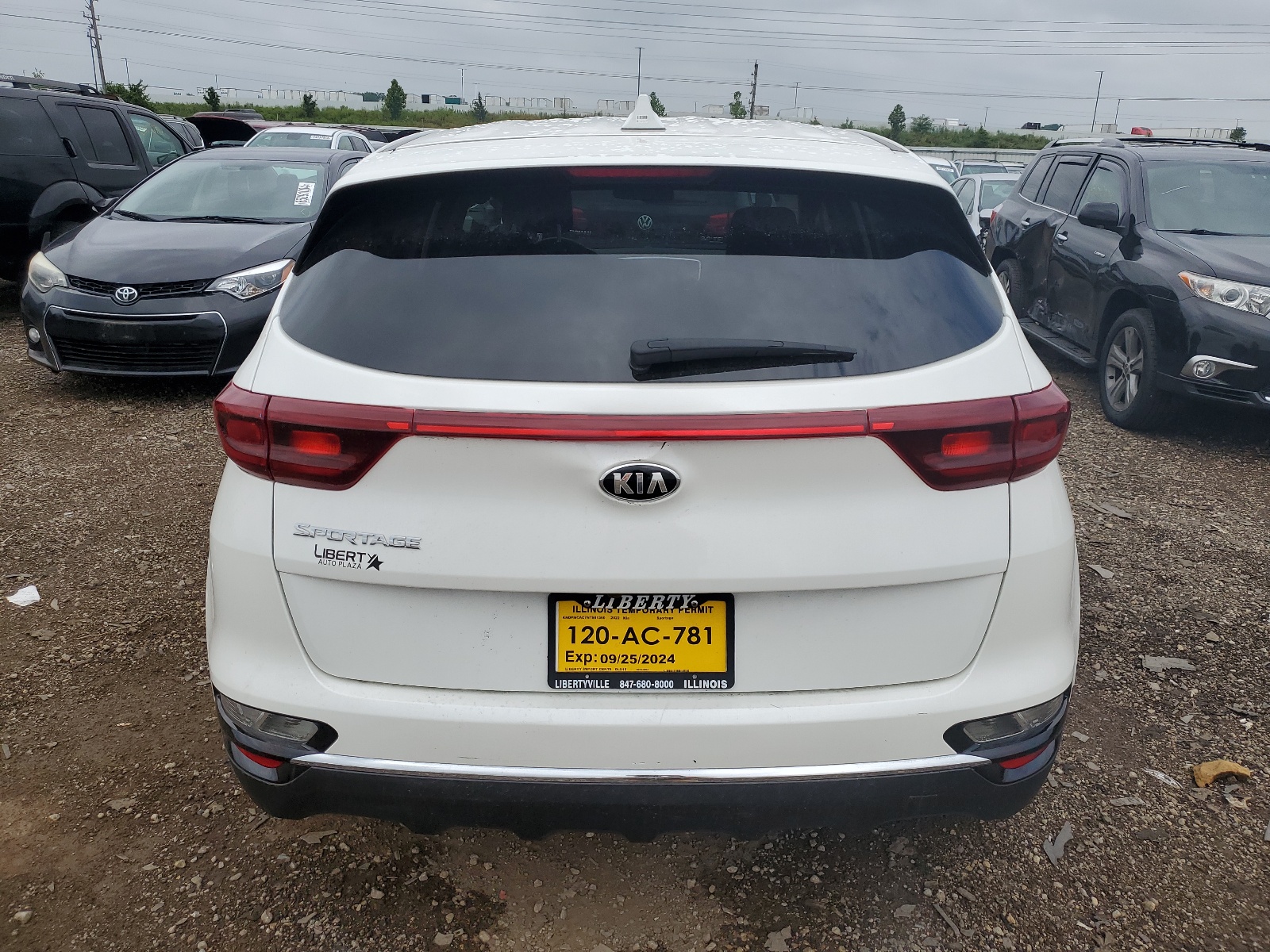 KNDPMCAC7N7981360 2022 Kia Sportage Lx