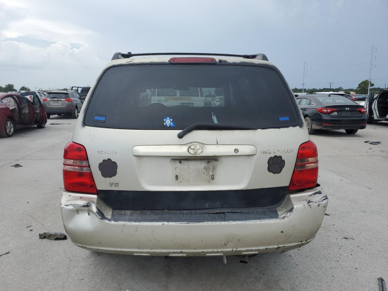 2003 Toyota Highlander Limited VIN: JTEGF21A530092948 Lot: 56134004