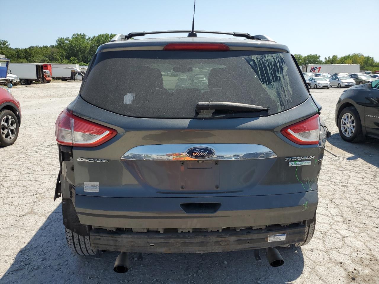 2015 Ford Escape Titanium VIN: 1FMCU0JX1FUA42624 Lot: 66365864