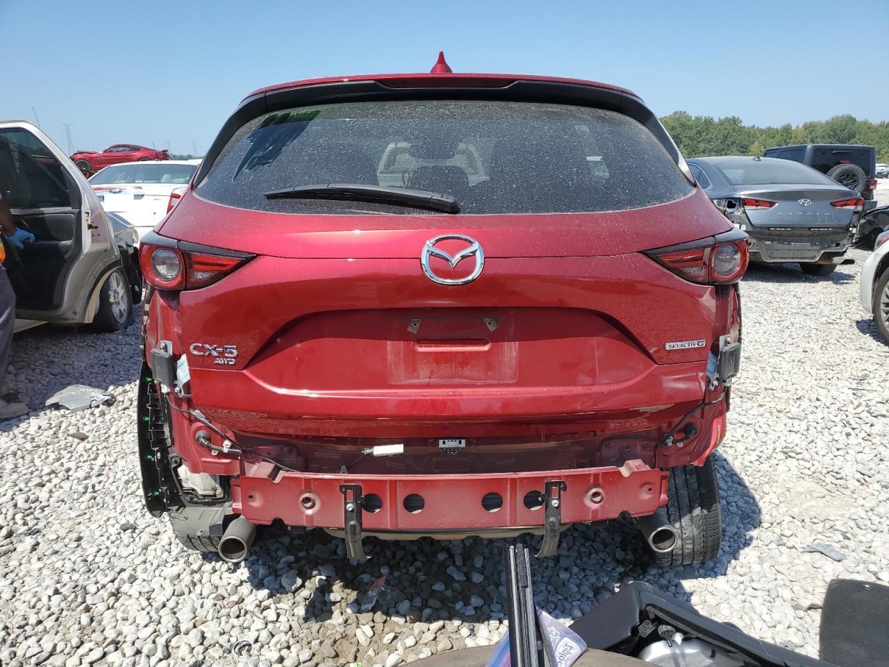 2021 Mazda Cx-5 Grand Touring VIN: JM3KFBDM4M1454128 Lot: 68795464