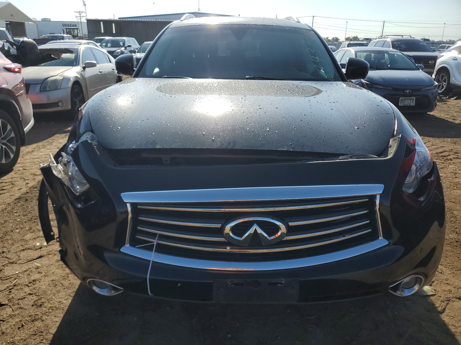 JN8CS1MW9EM411879 2014 Infiniti Qx70