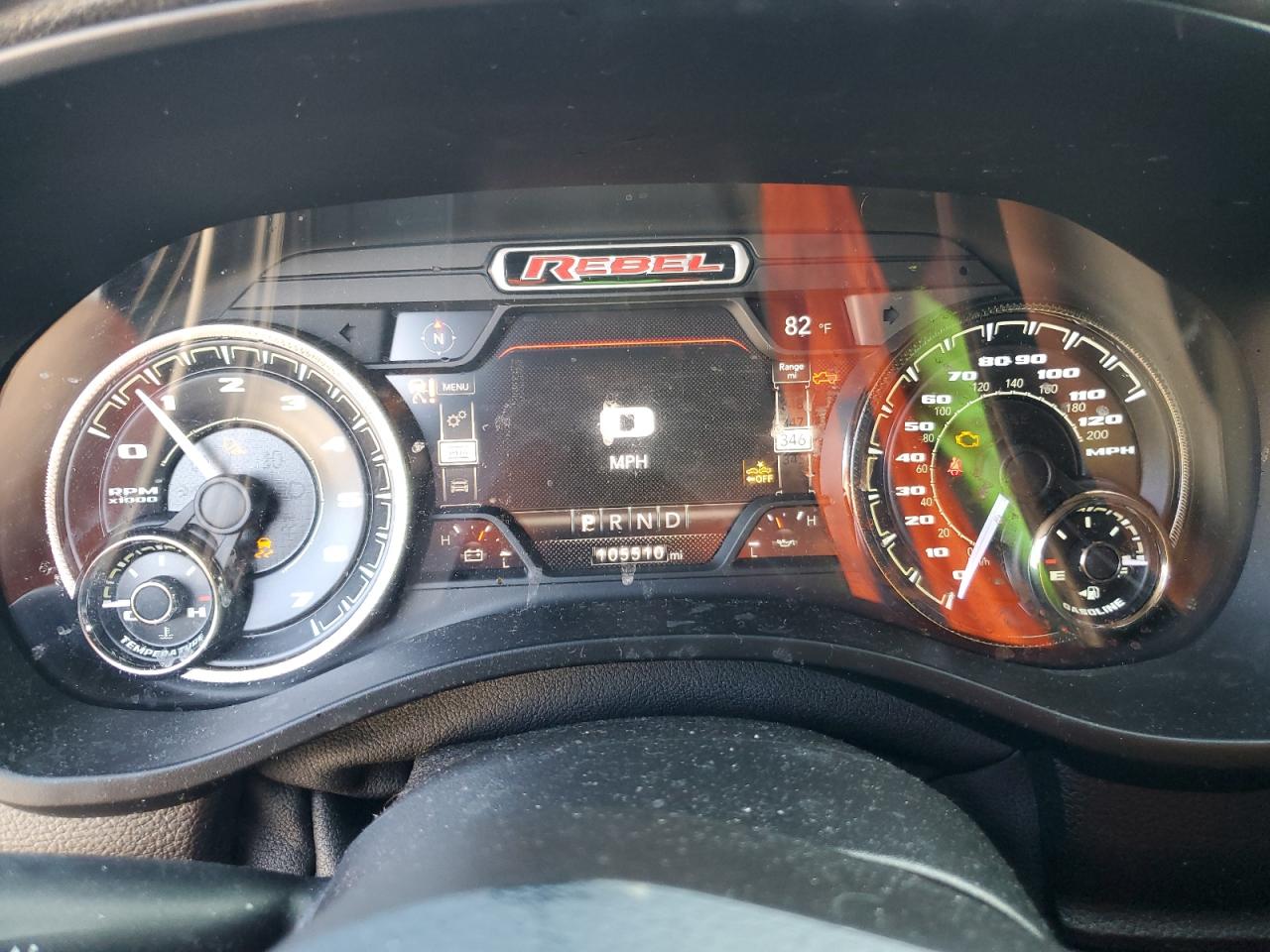 2020 Ram 1500 Rebel VIN: 1C6SRFLT9LN242968 Lot: 65618234