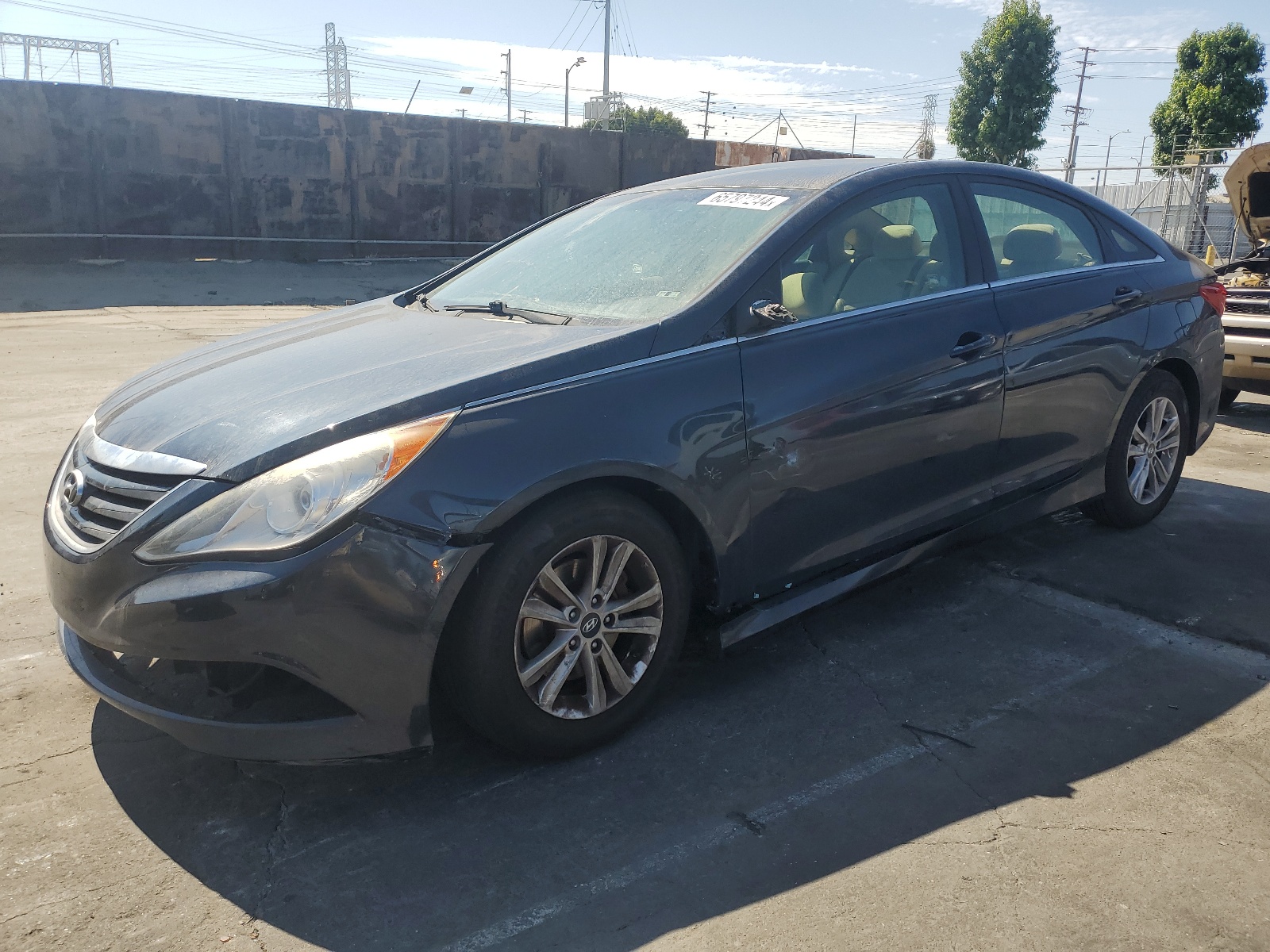 2014 Hyundai Sonata Gls vin: 5NPEB4AC6EH927112