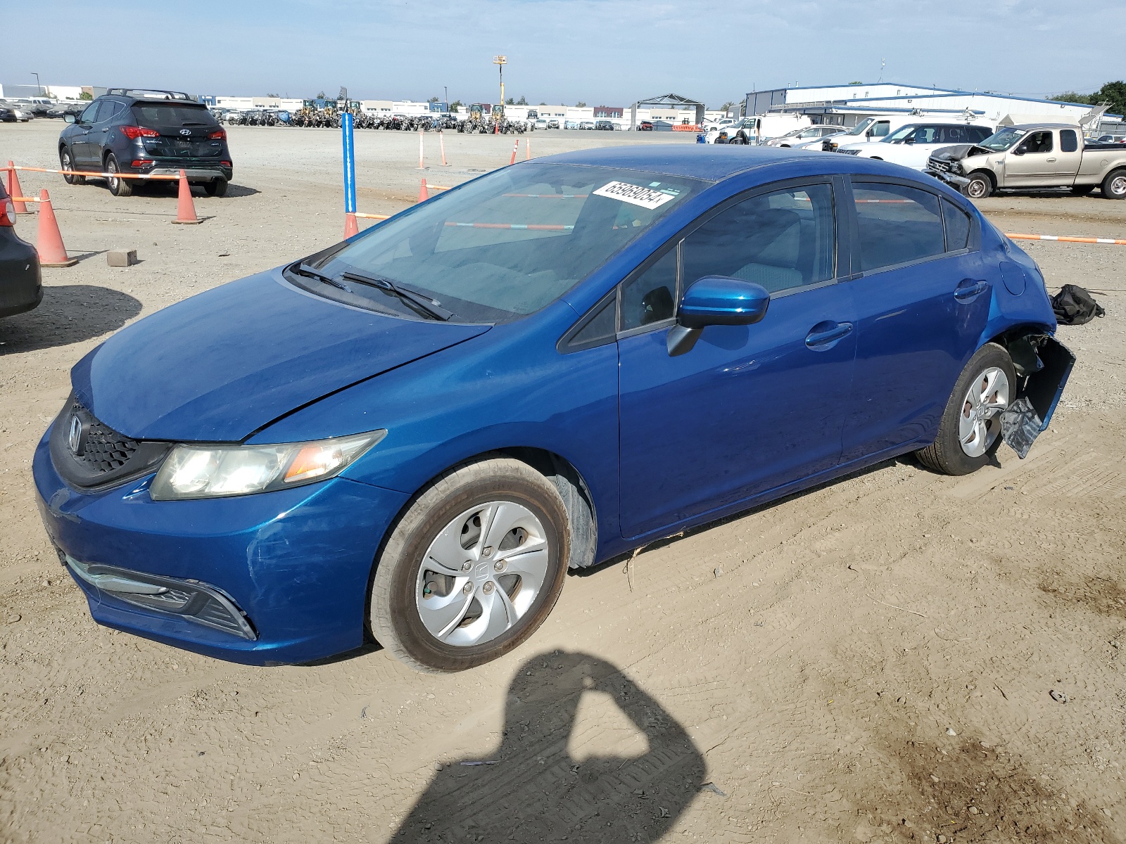 2014 Honda Civic Lx vin: 19XFB2F50EE084841