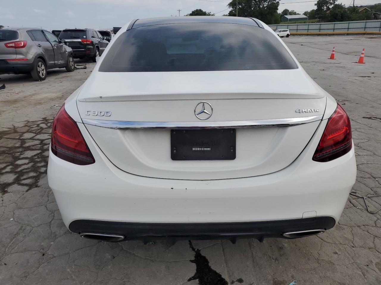 2019 Mercedes-Benz C 300 4Matic VIN: 55SWF8EB3KU316593 Lot: 66148314