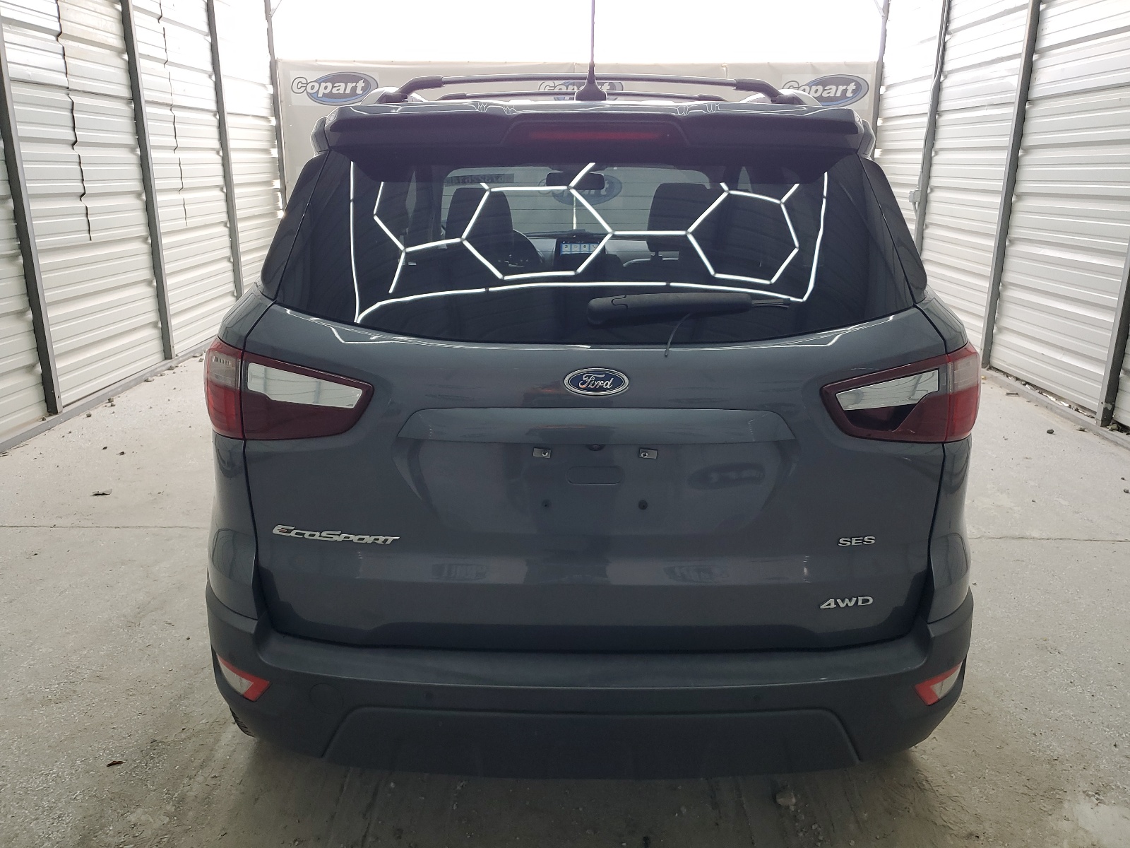 MAJ6S3JLXKC285196 2019 Ford Ecosport Ses