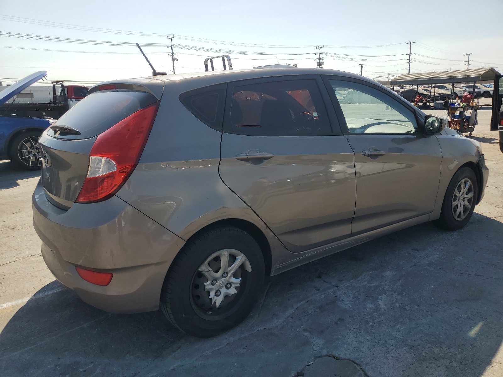 2014 Hyundai Accent Gls vin: KMHCT5AE0EU161231