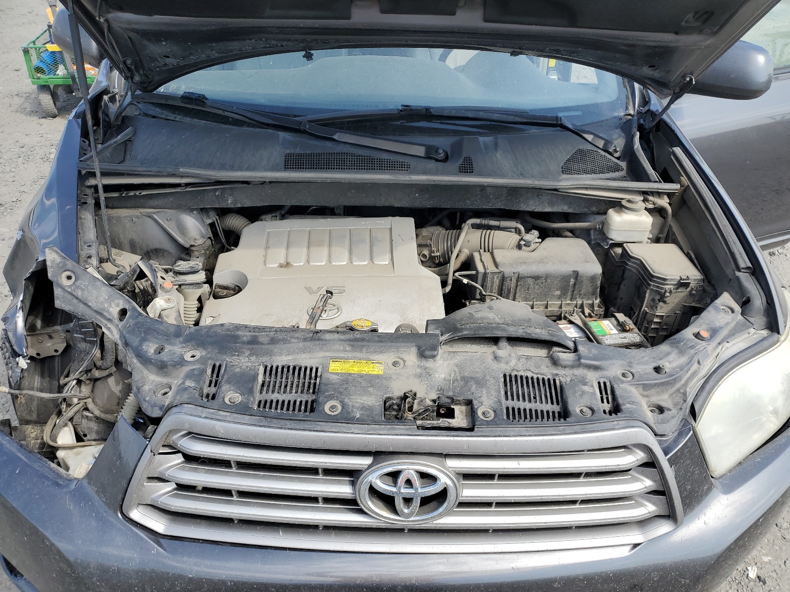 5TDJK3EH3AS009370 2010 Toyota Highlander Se