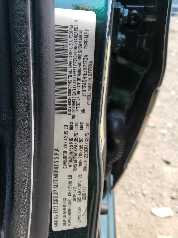 2014 Fiat 500L Lounge VIN: ZFBCFACH1EZ021724 Lot: 64952194