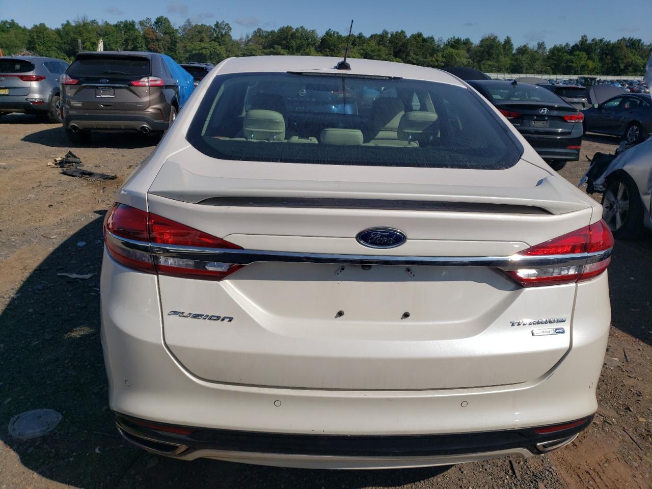 2018 Ford Fusion Titanium/Platinum VIN: 3FA6P0D96JR174175 Lot: 67978274