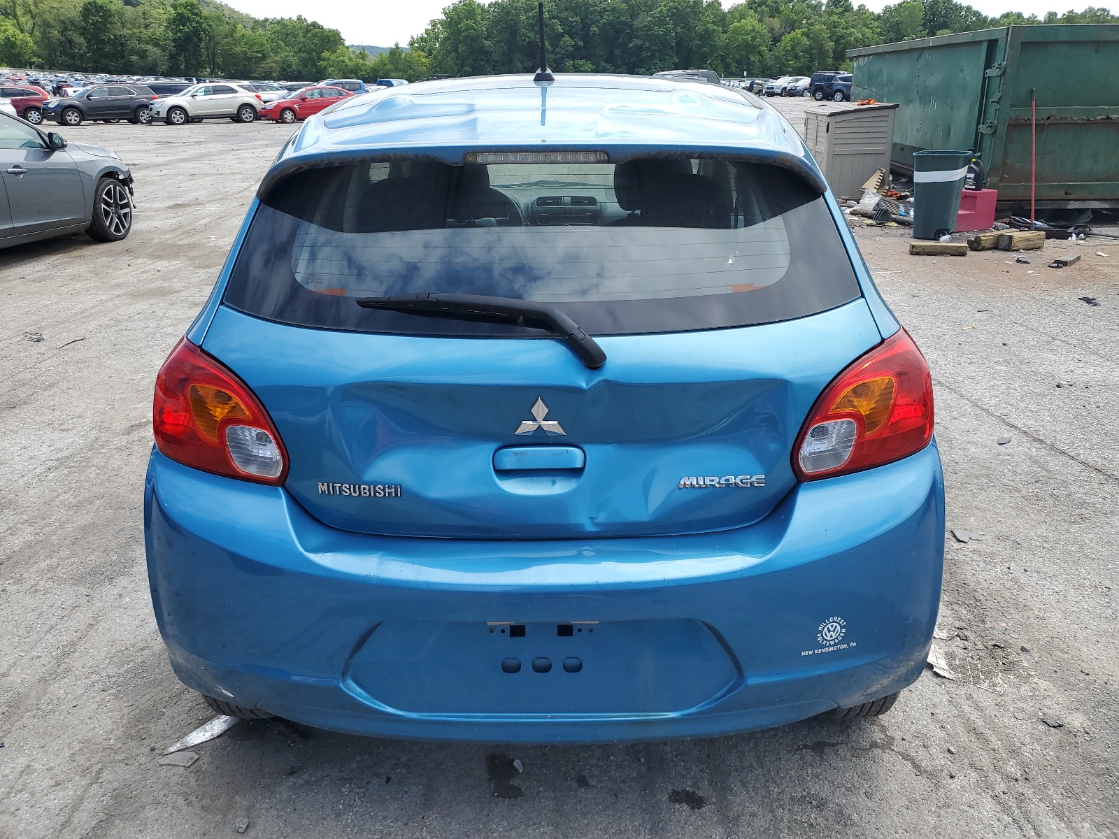 ML32A3HJXFH001190 2015 Mitsubishi Mirage De