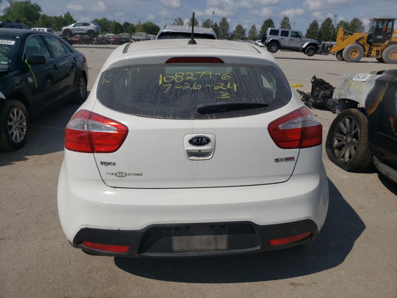 2012 Kia Rio Ex VIN: KNADN5A37C6033164 Lot: 65649824