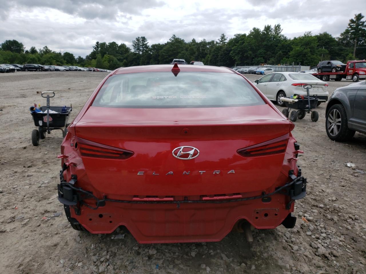 2019 Hyundai Elantra Sel VIN: 5NPD84LF6KH461033 Lot: 66420854