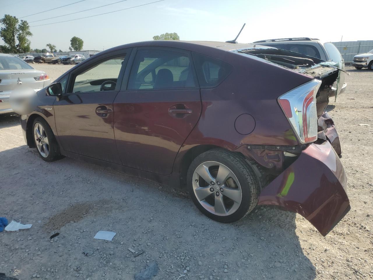 VIN JTDKN3DU3D5593936 2013 TOYOTA PRIUS no.2