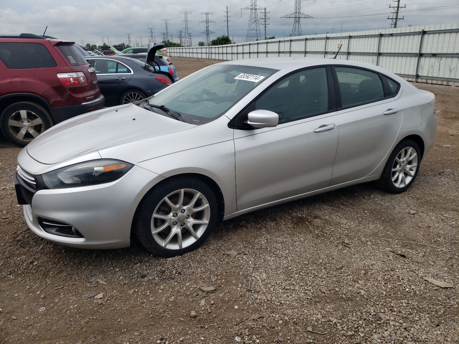 2013 Dodge Dart Sxt vin: 1C3CDFBH6DD133713