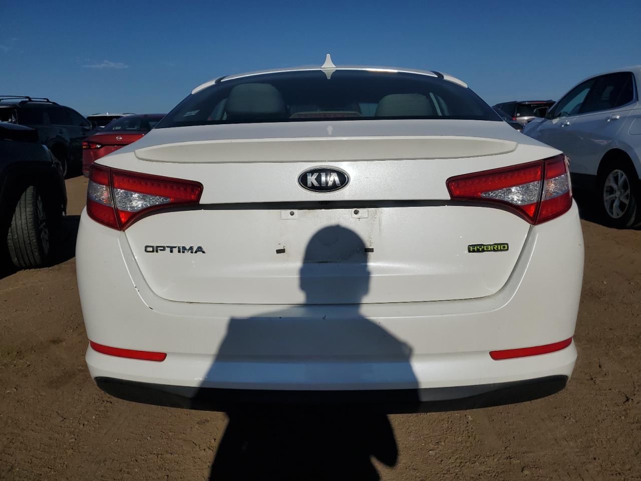 2013 Kia Optima Hybrid VIN: KNAGM4AD9D5057122 Lot: 67654284