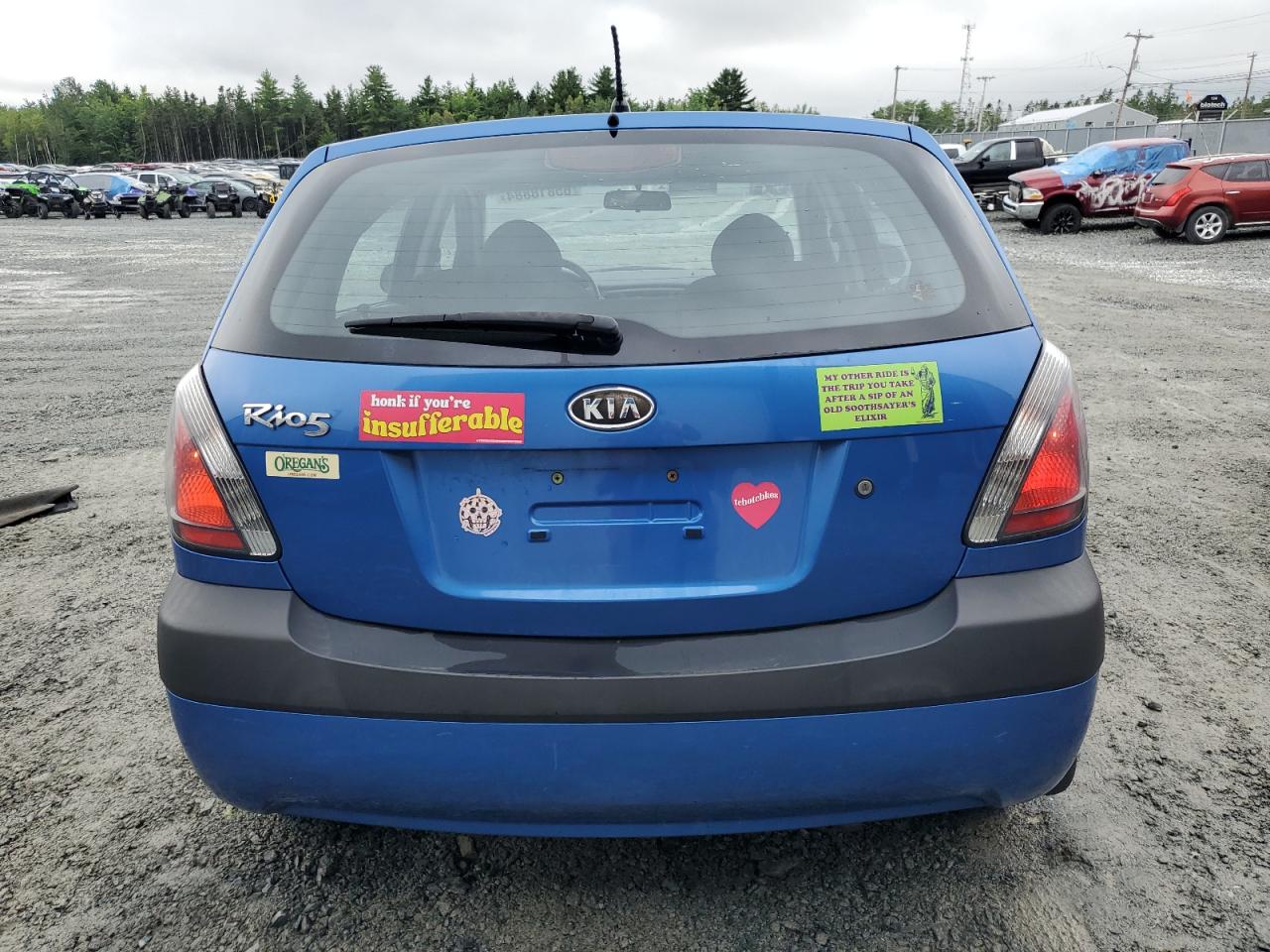 2008 Kia Rio 5 Sx VIN: KNADE163486363983 Lot: 65818884
