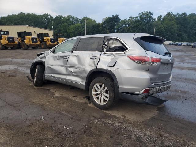  TOYOTA HIGHLANDER 2016 Серебристый