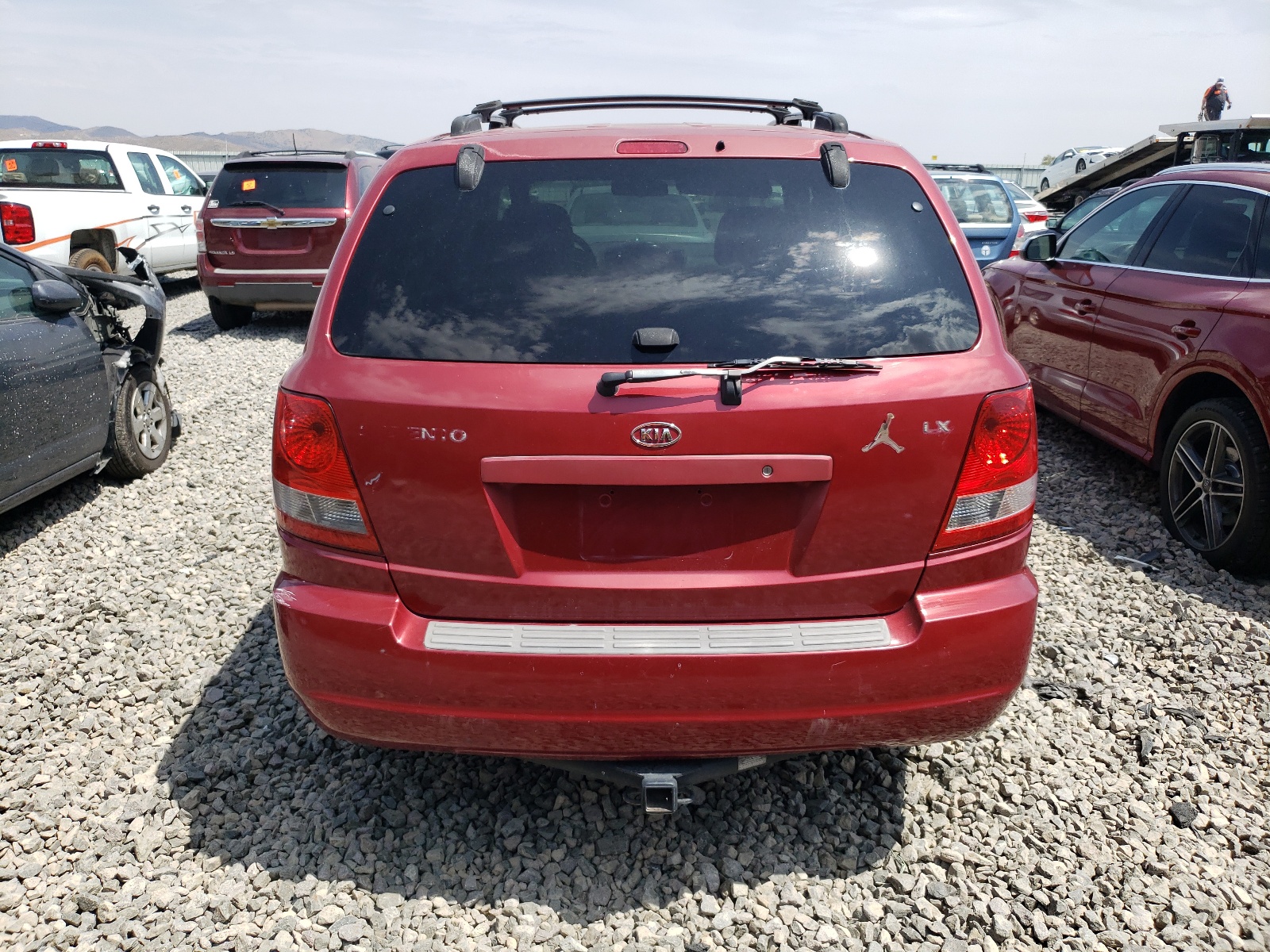 KNDJC733935085955 2003 Kia Sorento Ex