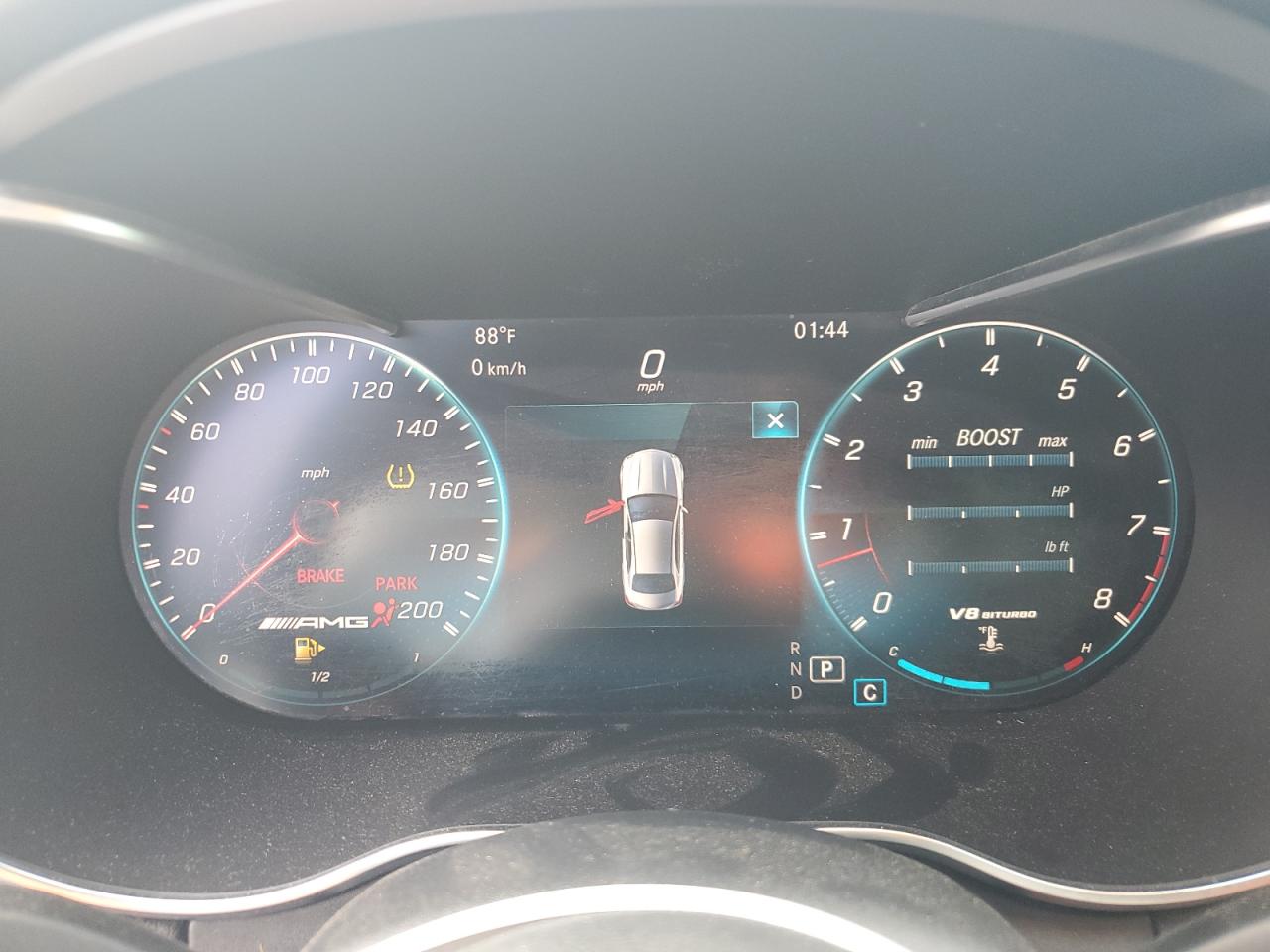 2019 Mercedes-Benz C 63 Amg VIN: 55SWF8GB1KU317657 Lot: 66807724