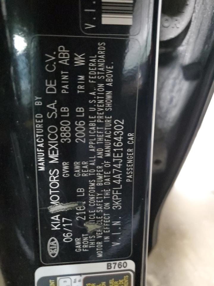 2018 Kia Forte Lx VIN: 3KPFL4A74JE164302 Lot: 65443814
