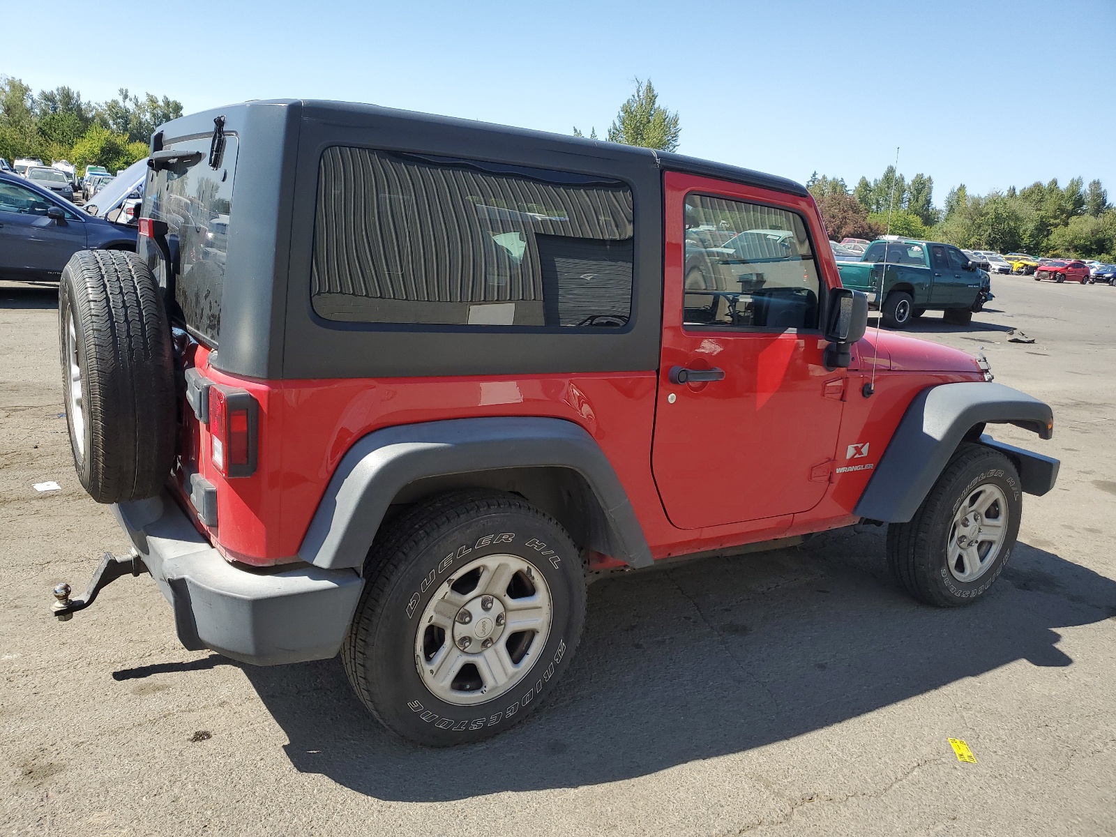 1J8FA24157J164884 2007 Jeep Wrangler X 1J8FA24157J164884 2007 Jeep Wrangler X