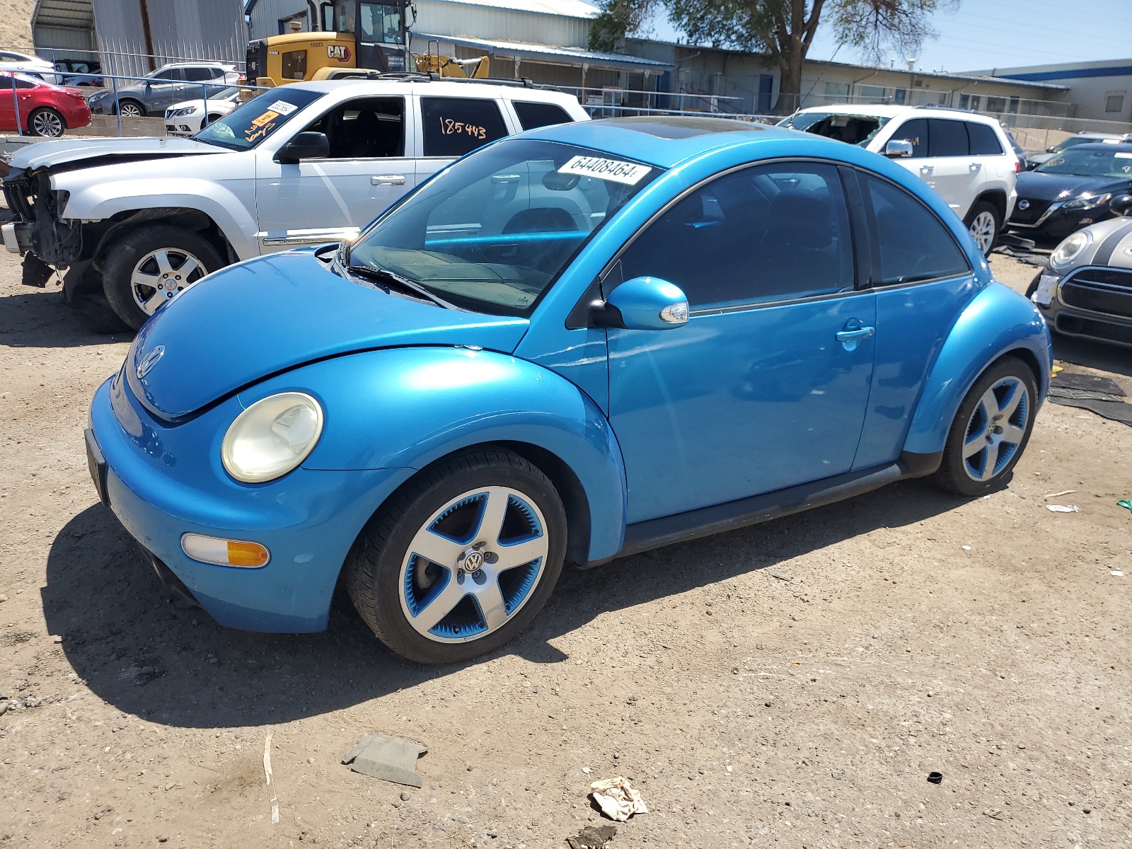 3VWGK31C84M420964 2004 Volkswagen New Beetle Satellite Blue Gls