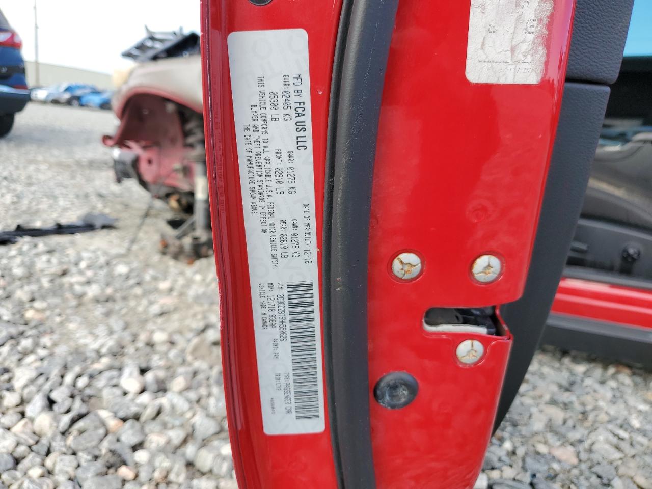 2017 Dodge Challenger R/T VIN: 2C3CDZBT5HH550626 Lot: 68217554