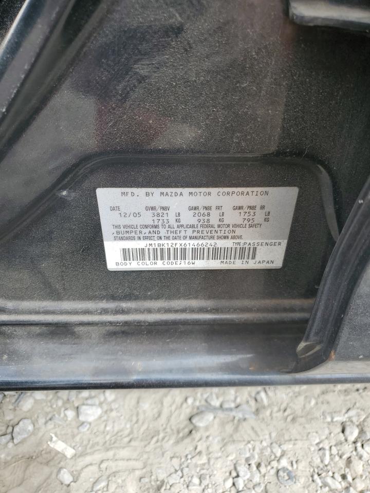 JM1BK12FX61466242 2006 Mazda 3 I