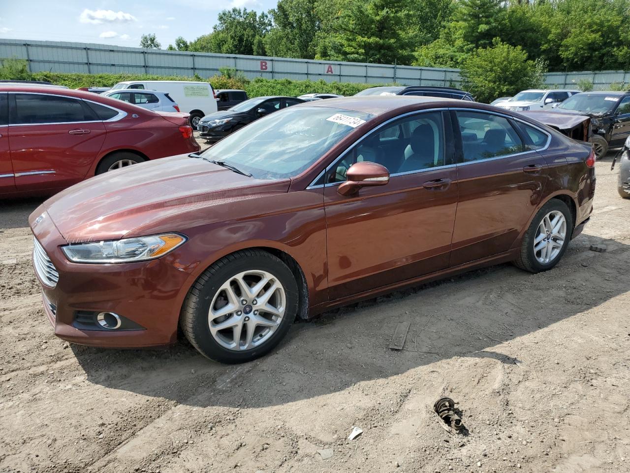 2015 Ford Fusion Se VIN: 3FA6P0HD0FR207502 Lot: 66411734