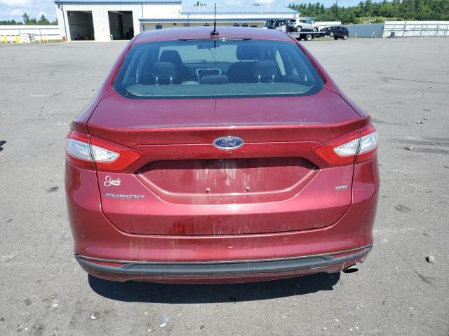 Sedans FORD FUSION 2015 Red