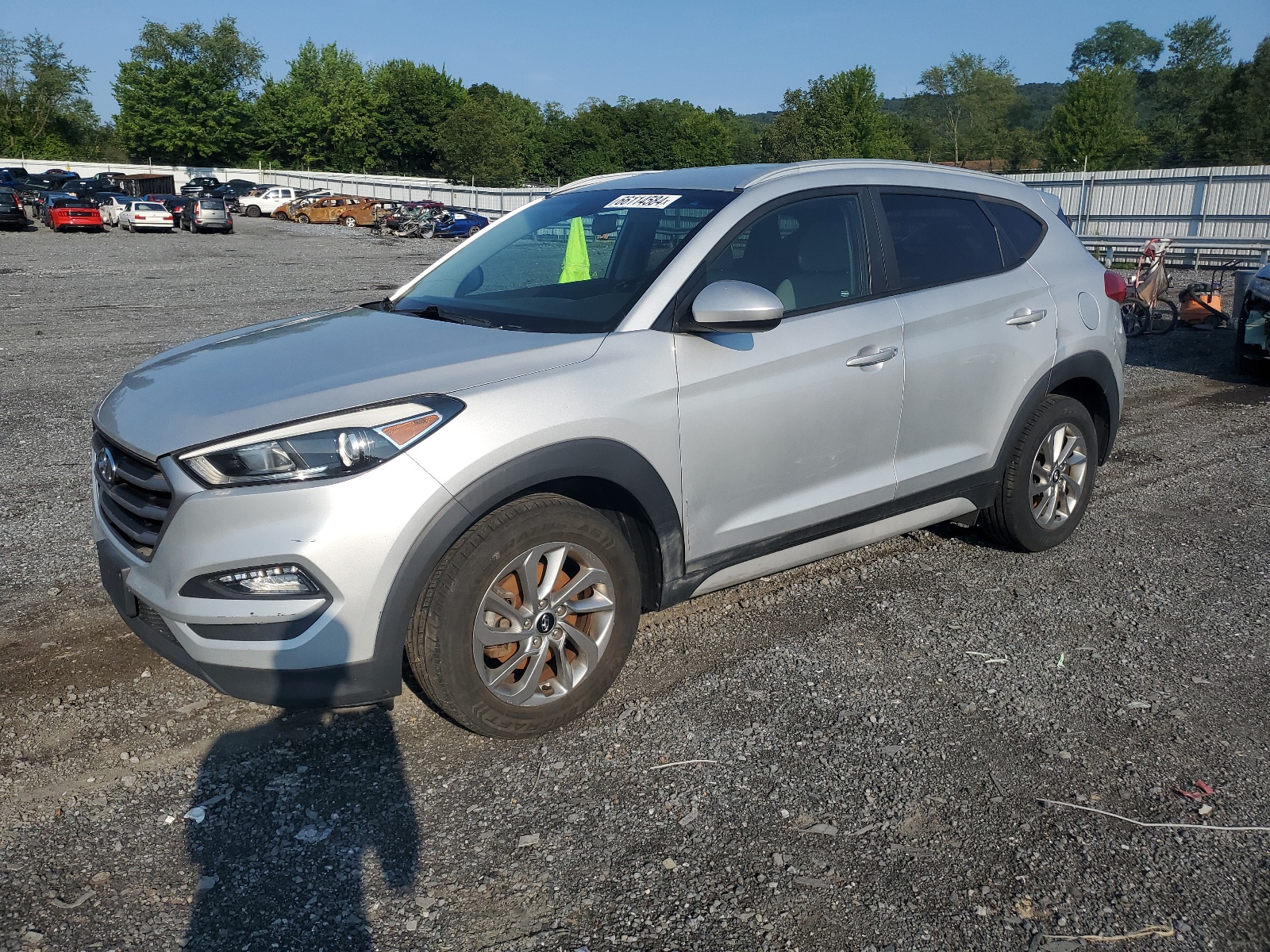 2018 Hyundai Tucson Sel vin: KM8J3CA49JU644293