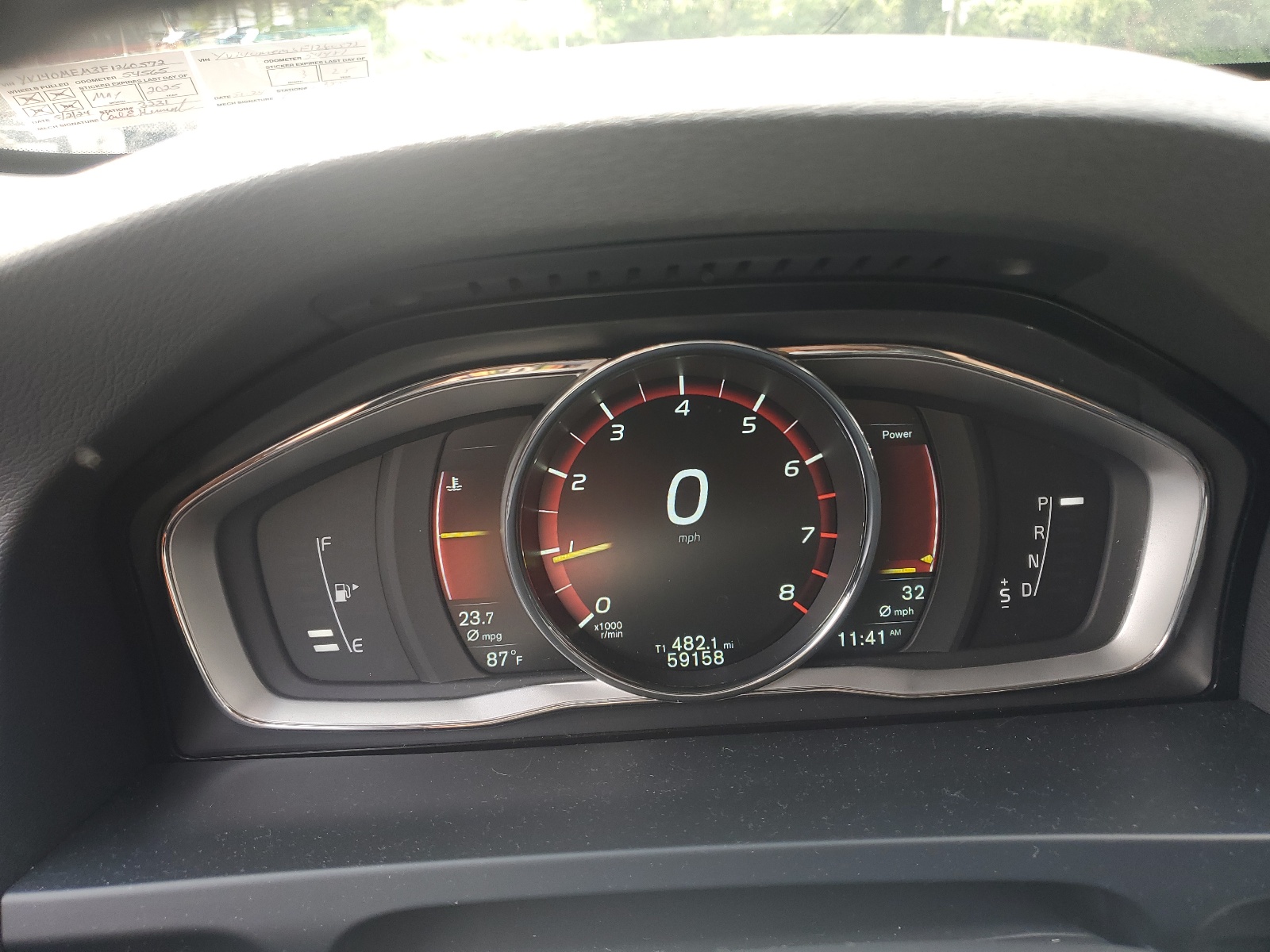 YV140MEM3F1260572 2015 Volvo V60 Platinum