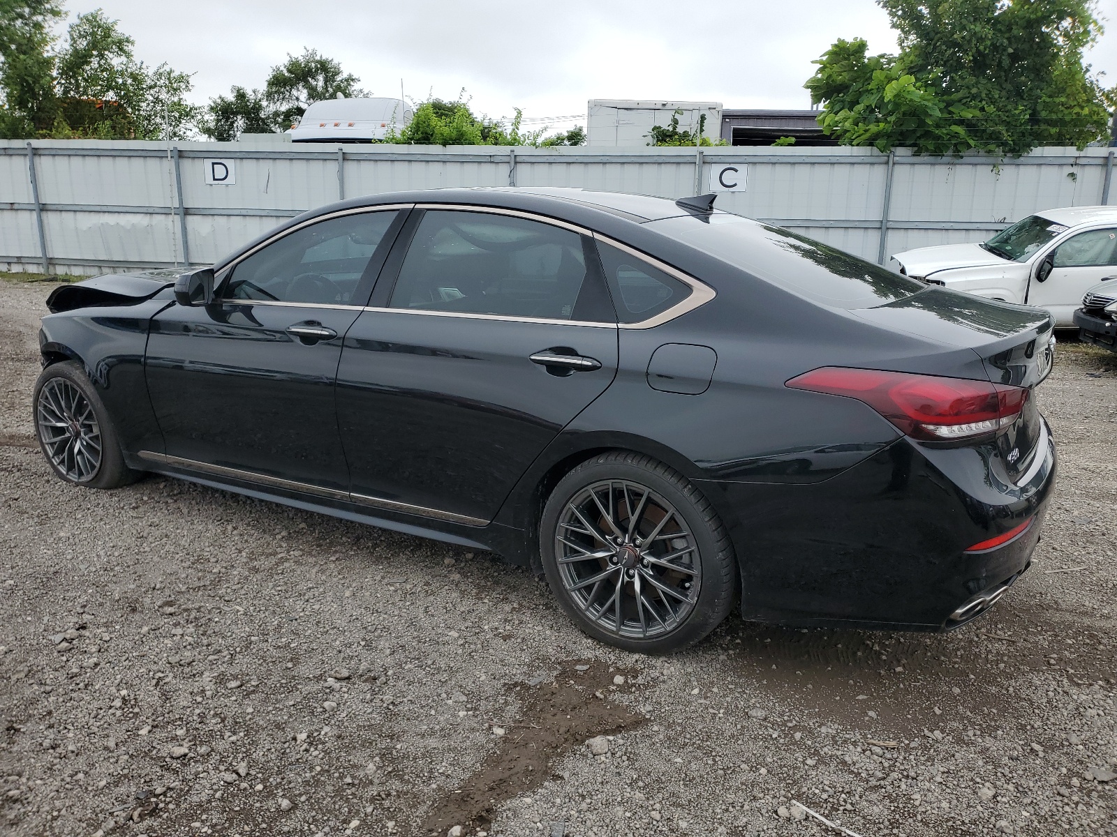 2018 Genesis G80 Sport vin: KMHGN4JB5JU228640