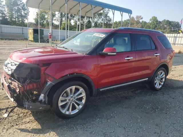  FORD EXPLORER 2019 Czerwony