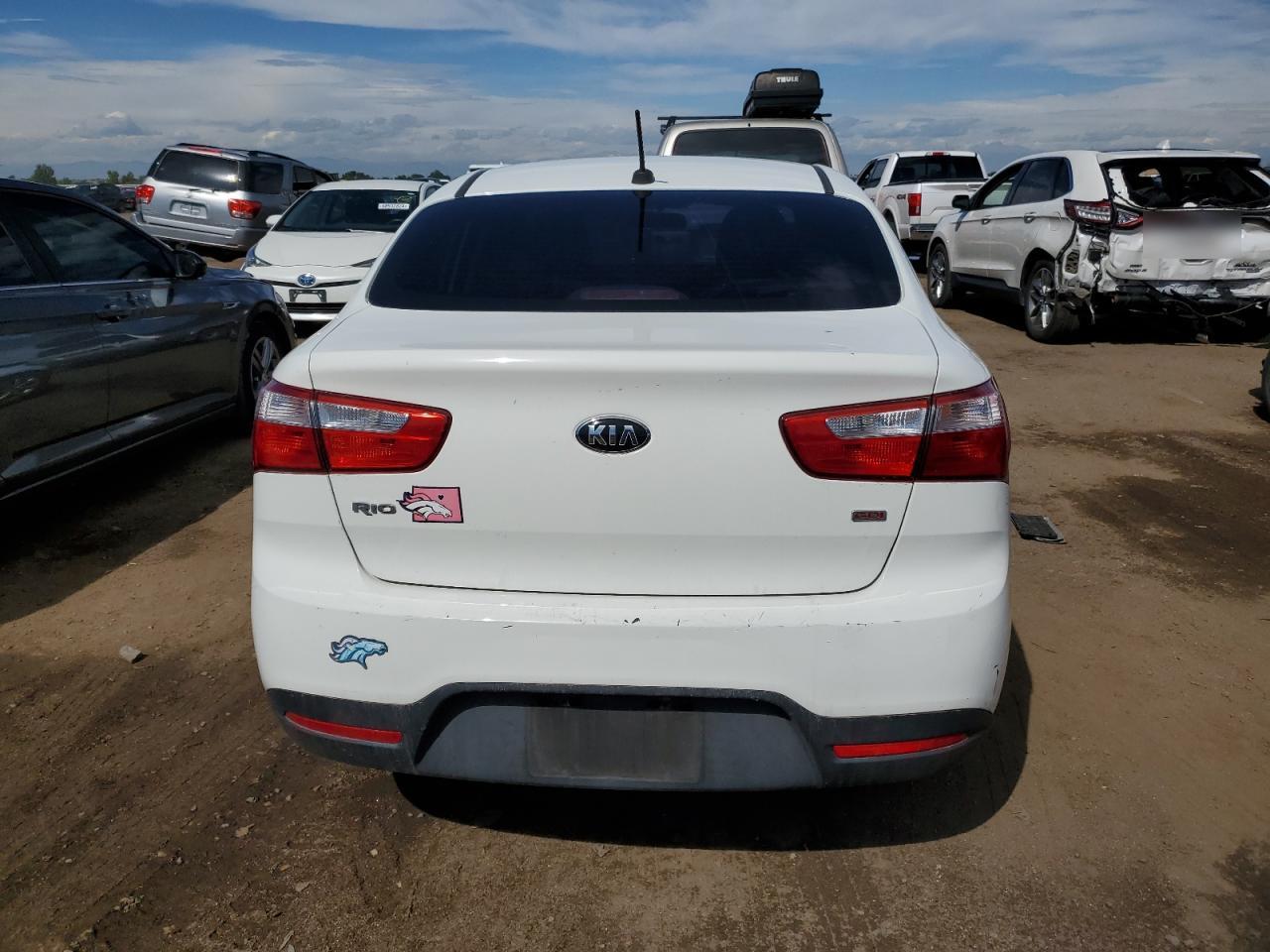 2014 Kia Rio Lx VIN: KNADM4A36E6359554 Lot: 68702164