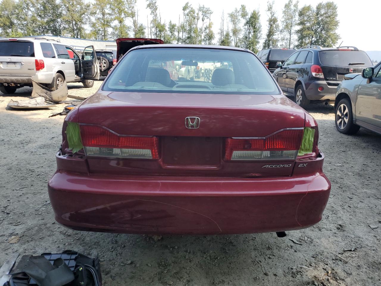 2001 Honda Accord Ex VIN: JHMCG56661C014016 Lot: 66701704