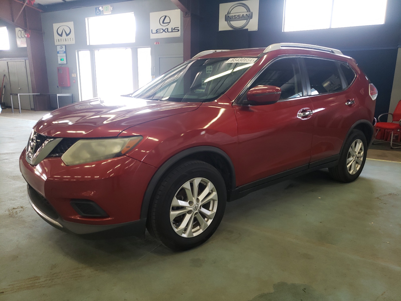 2016 Nissan Rogue S vin: KNMAT2MV8GP707457