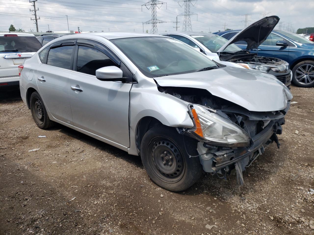 2014 Nissan Sentra S VIN: 3N1AB7AP5EL672927 Lot: 65732114