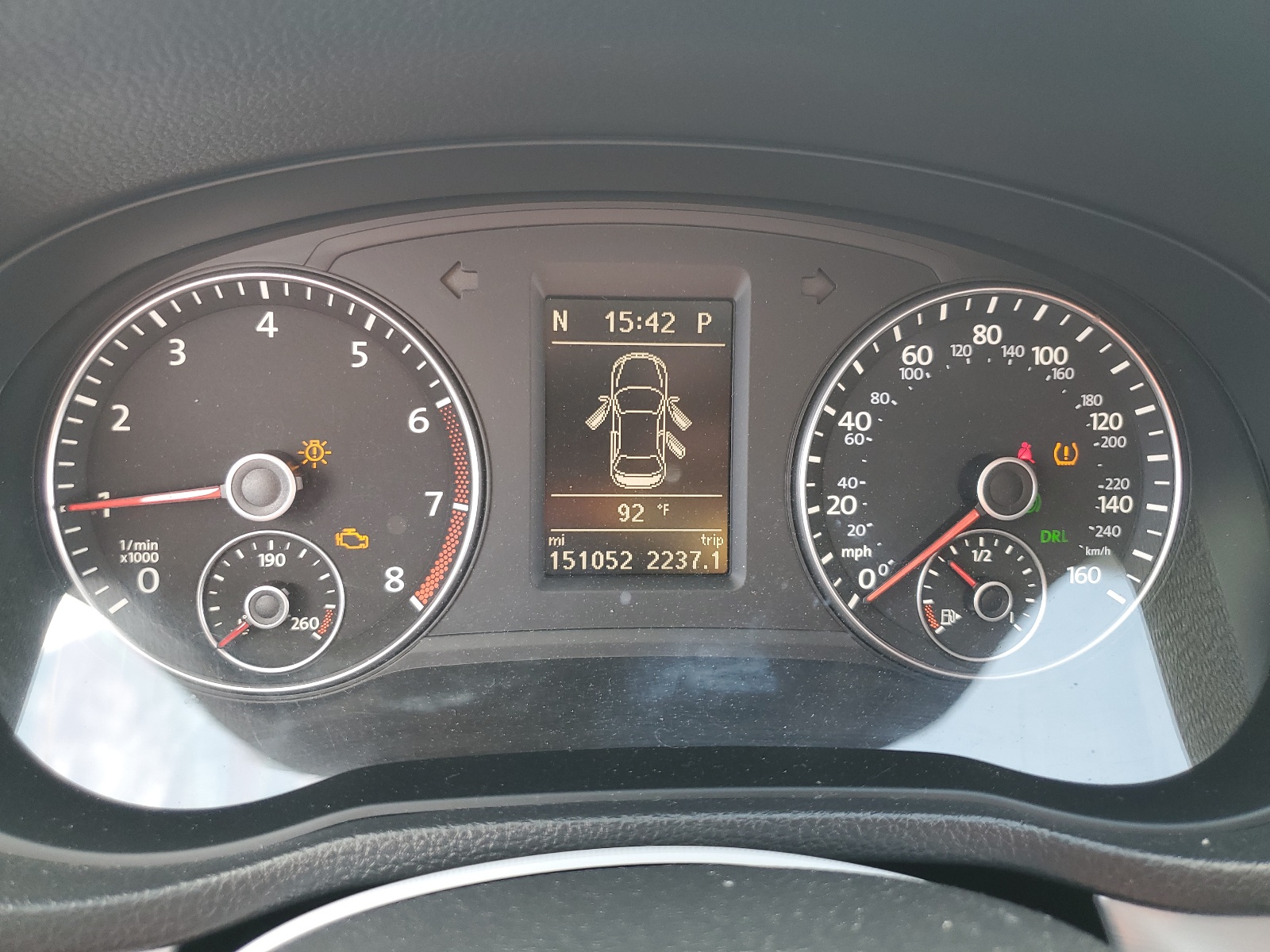 1VWBP7A30DC020465 2013 Volkswagen Passat Se