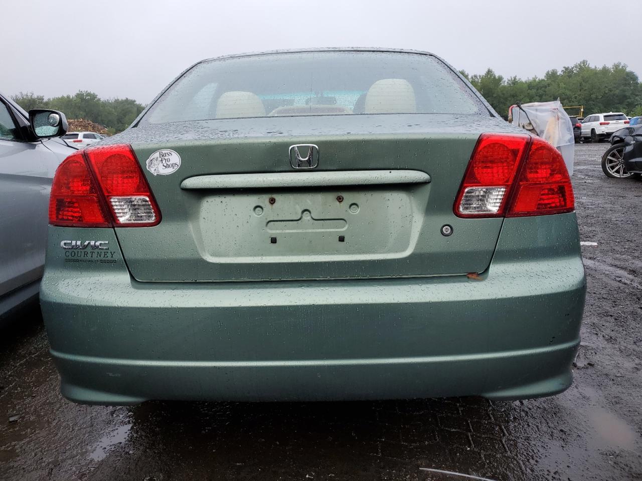 2004 Honda Civic Dx Vp VIN: 2HGES16384H606527 Lot: 66749794