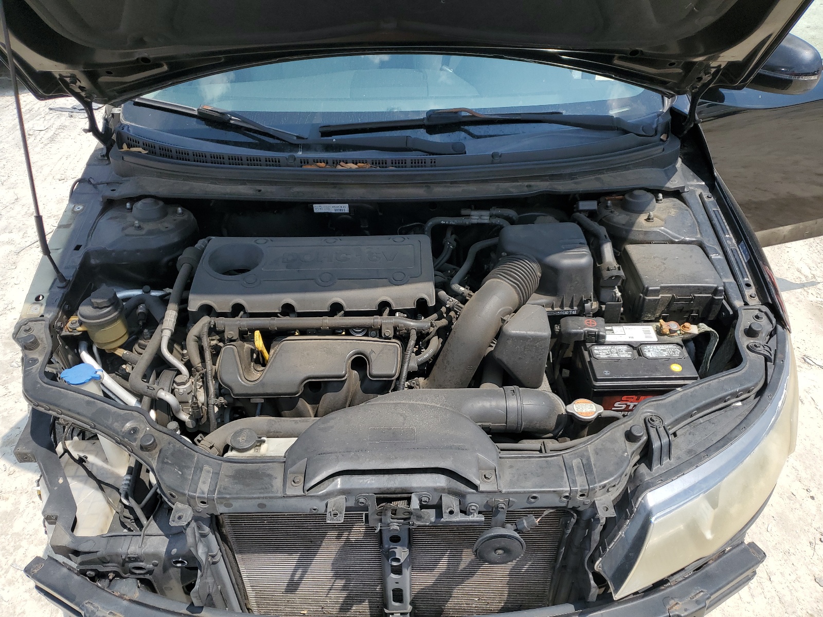 KNAFU4A20C5608370 2012 Kia Forte Ex