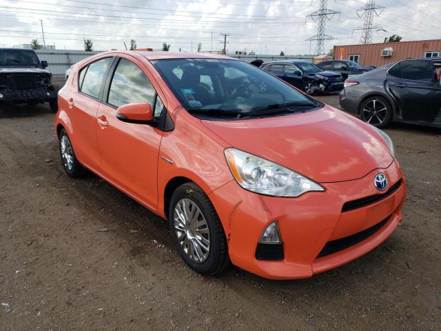  TOYOTA PRIUS 2012 Orange