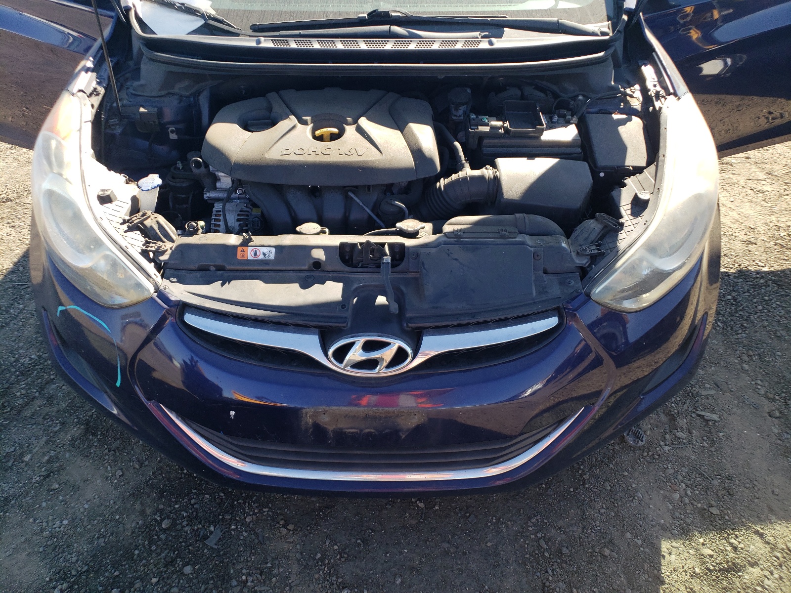 5NPDH4AE8DH201536 2013 Hyundai Elantra Gls