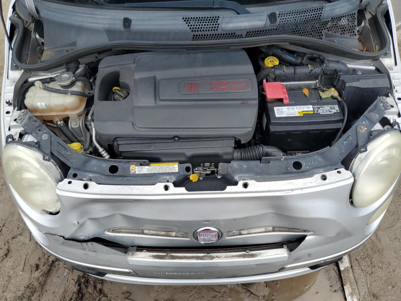 2012 Fiat 500 Lounge VIN: 3C3CFFCR6CT127114 Lot: 66111034