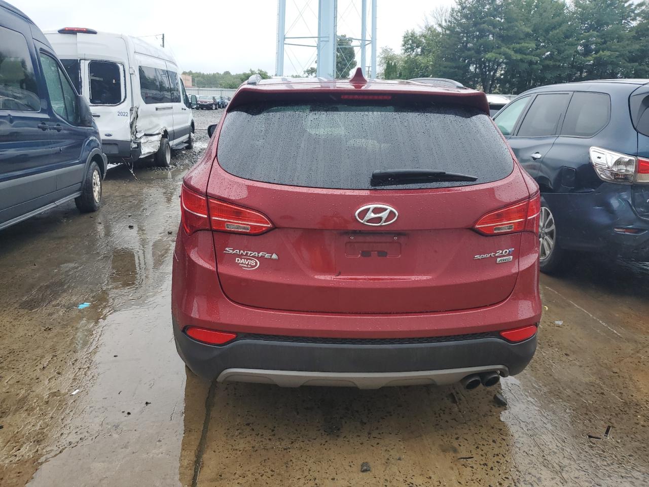 2014 Hyundai Santa Fe Sport VIN: 5XYZUDLA3EG213839 Lot: 66281694